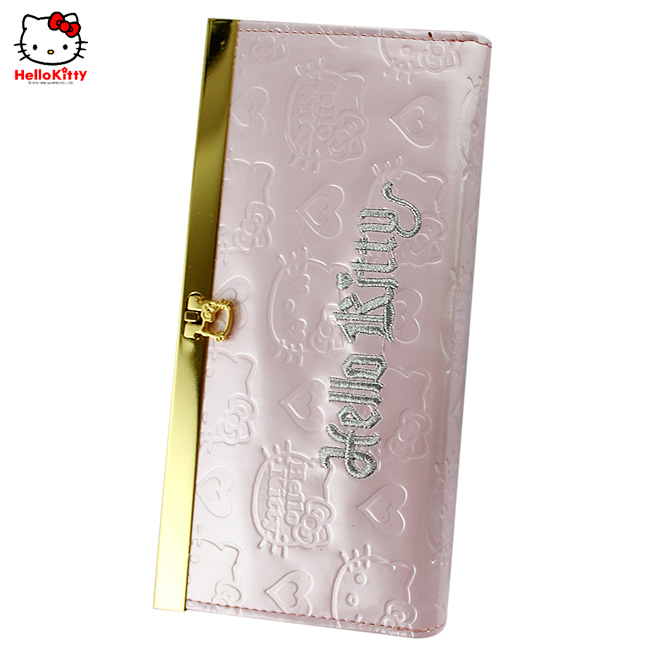 HelloKitty女士钱夹 长款粉色 HK059-YF-第1张图