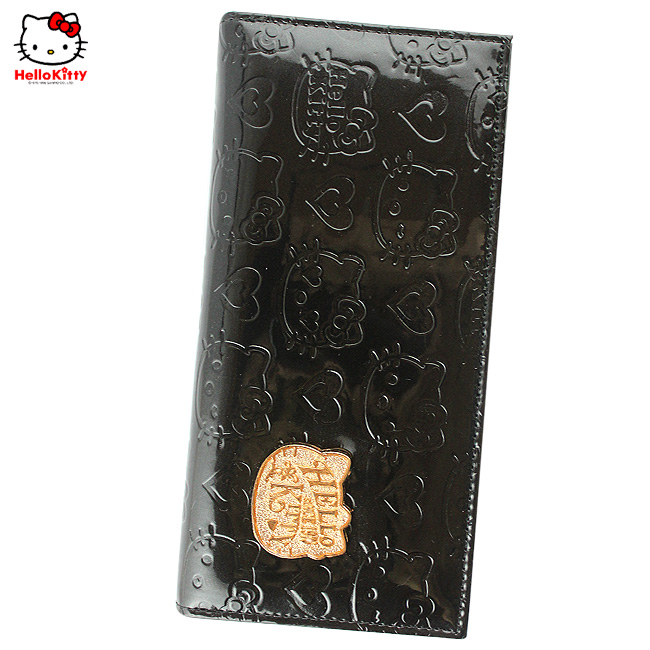 HelloKitty女士钱夹 长款黑色 HK059-YH-第0张图