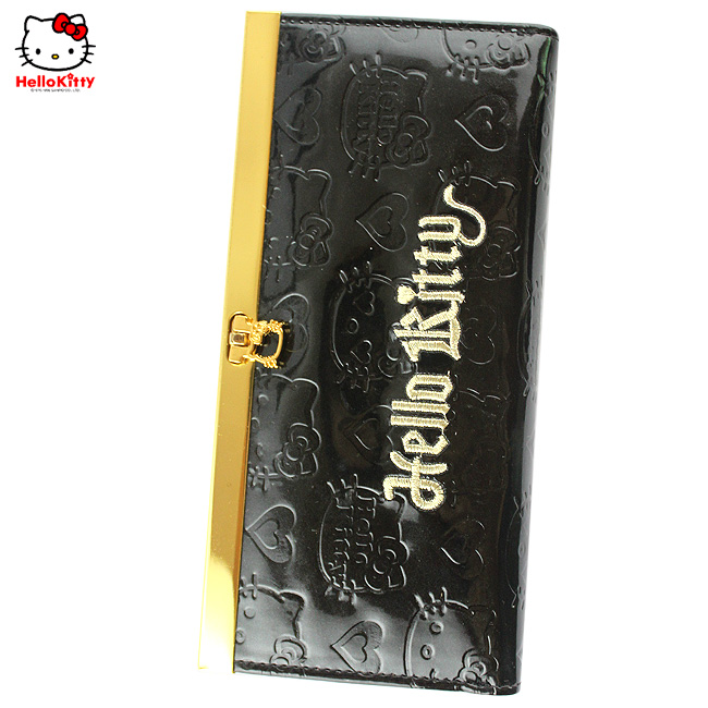 HelloKitty女士钱夹 长款黑色 HK059-YH-第1张图