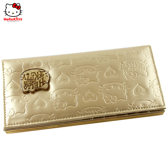 HelloKitty女士钱夹 长款金色 HK059-YJ-第2张图