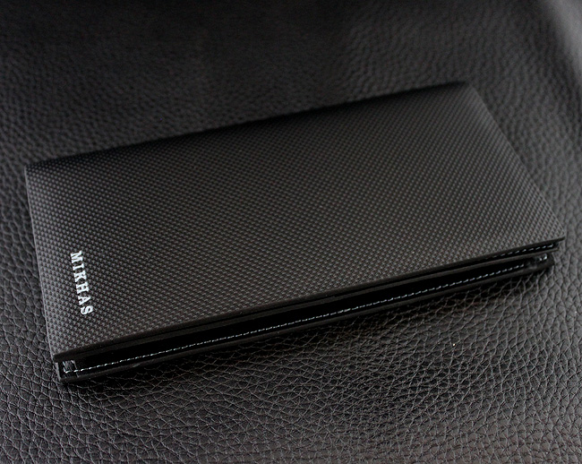 米哈斯时尚正品头层牛皮卡位钱包卡套 皮钱包 韩版 长款 男款男包 M-0114A-第1张图