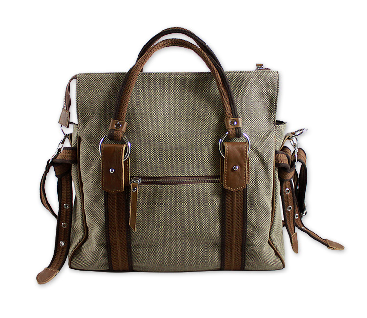 时尚帆布休闲斜挎包包袋女包包女 电脑 大包女款韩版欧美品牌头层 M-201-第1张图