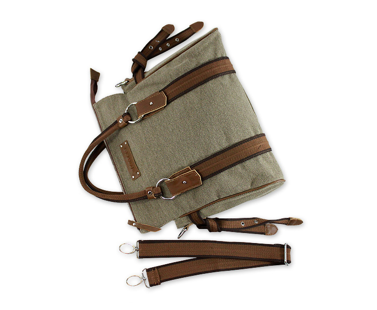 时尚帆布休闲斜挎包包袋女包包女 电脑 大包女款韩版欧美品牌头层 M-201-第3张图