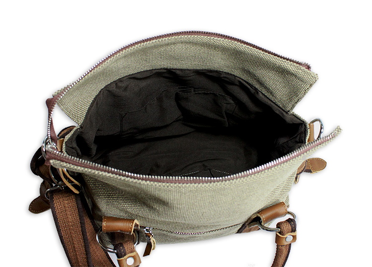 时尚帆布休闲斜挎包包袋女包包女 电脑 大包女款韩版欧美品牌头层 M-201-第6张图