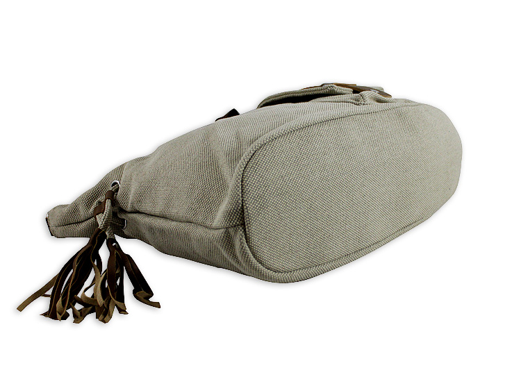 时尚帆布休闲单肩包包袋女包包女 韩版 皮具头层品牌多功能包女款 M-203-第3张图