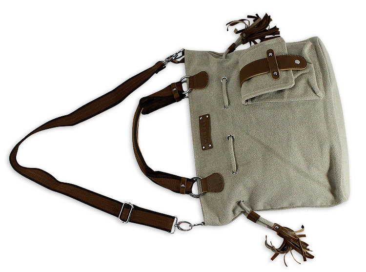 时尚帆布休闲单肩包包袋女包包女 韩版 皮具头层品牌多功能包女款 M-203-第5张图