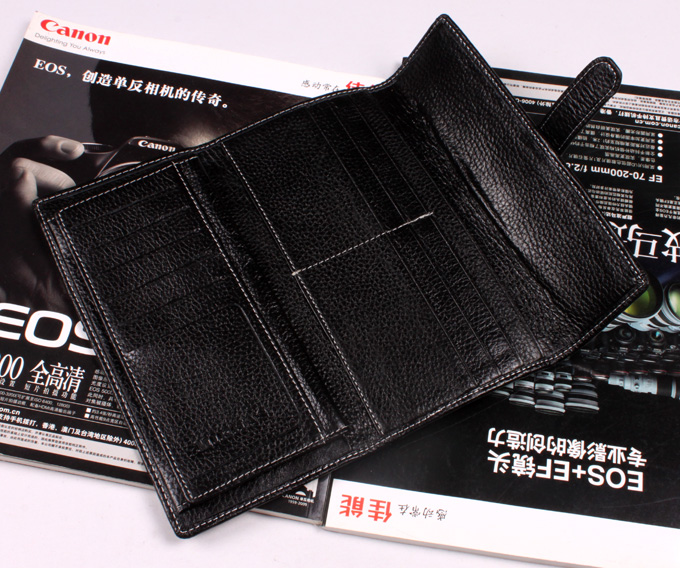 时尚 米哈斯新款牛皮卡位钱包卡套 皮具韩版长款女式包钱包女女包 M-2212A-第1张图