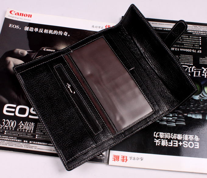 时尚 米哈斯新款牛皮卡位钱包卡套 皮具韩版长款女式包钱包女女包 M-2212A-第2张图