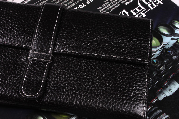 时尚 米哈斯新款牛皮卡位钱包卡套 皮具韩版长款女式包钱包女女包 M-2212A-第4张图