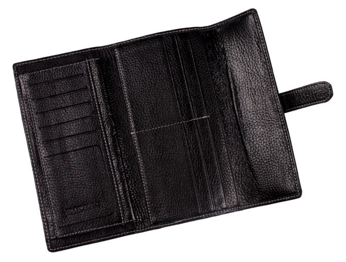 时尚 米哈斯新款牛皮卡位钱包卡套 皮具韩版长款女式包钱包女女包 M-2212A-第8张图