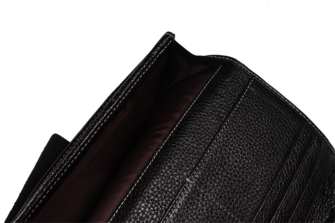 时尚 米哈斯新款牛皮卡位钱包卡套 皮具韩版长款女式包钱包女女包 M-2212A-第10张图