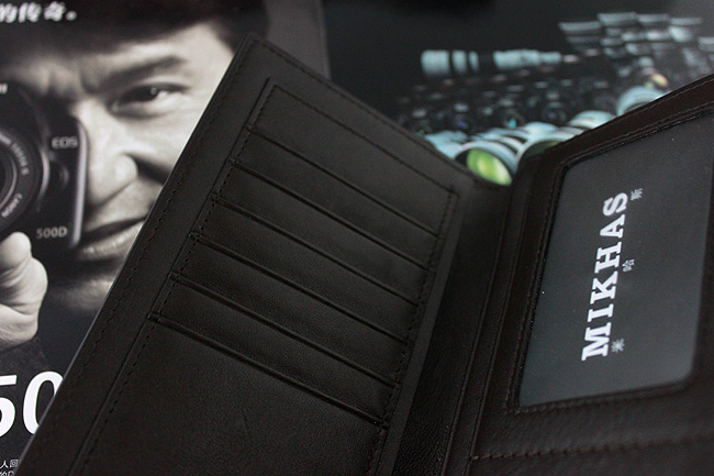 新款男钱包正品牛皮钱夹卡位钱包卡套 男包真皮 长款男式皮夹韩版 M-2285A-第4张图