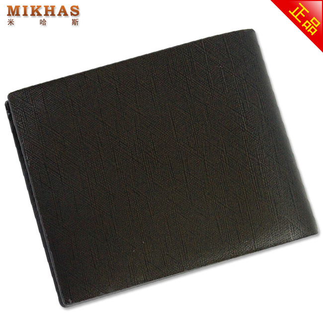 时尚正品牛皮横款卡位钱包卡套 皮夹 皮具 名片夹 男包 卡包真皮 M-2285C-第7张图