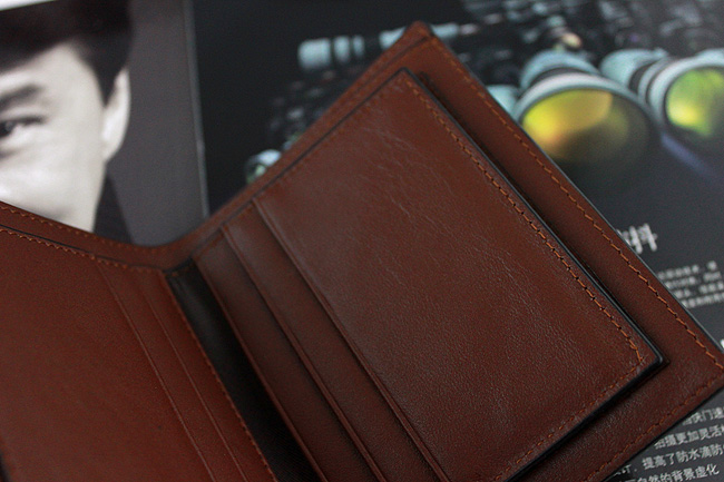 时尚正品牛皮钱包卡套 皮夹 真皮 男款钱夹韩版 男式短款男包包包 M-2288B-第2张图