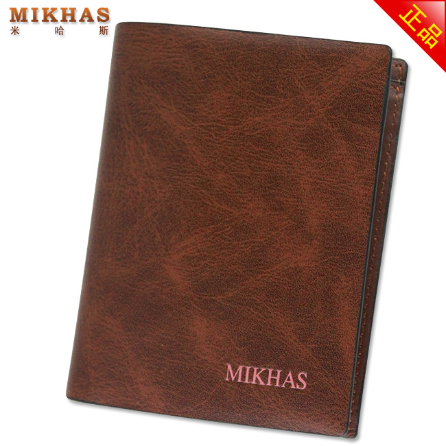 时尚正品牛皮钱包卡套 皮夹 真皮 男款钱夹韩版 男式短款男包包包 M-2288B-第4张图