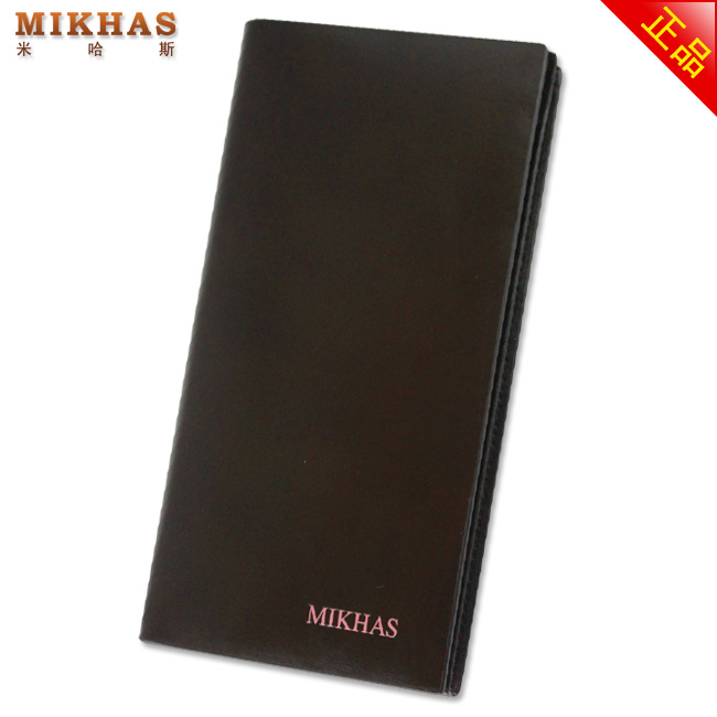 新款正品牛皮钱夹长款钱包钱包卡套 皮夹 男钱包真皮男式特价男包 M-2289A-第5张图