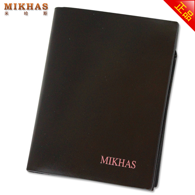 时尚正品牛皮钱包卡套 男包男式 皮具 短款钱夹 韩版钱包男潮真皮 M-2289B-第5张图