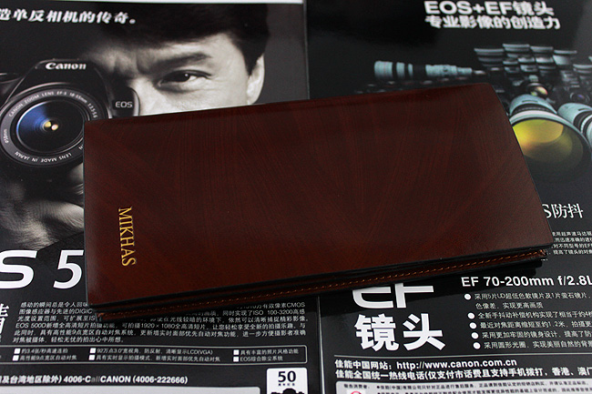 时尚正品牛皮长款钱包卡位钱包卡套 皮具 韩版包钱包真皮男式男包 M-2290A-第1张图