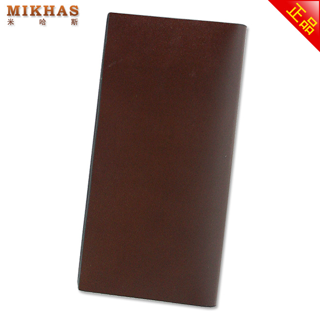 米哈斯钱包男正品牛皮钱夹钱包卡套 男式皮夹韩版 长款 特价 男包 M-6250A-第9张图