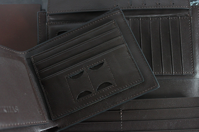 时尚正品牛皮横款卡位钱包卡套 短款 男钱包 皮钱包 男包皮夹皮具 M-6250C-第6张图