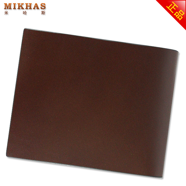 时尚正品牛皮横款卡位钱包卡套 短款 男钱包 皮钱包 男包皮夹皮具 M-6250C-第10张图