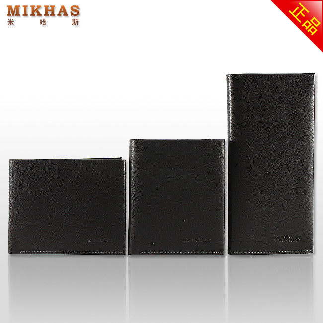 时尚新款正品牛皮皮夹卡位钱包卡套 短款钱夹韩版 男式 真皮 男包 M-6253B-第21张图