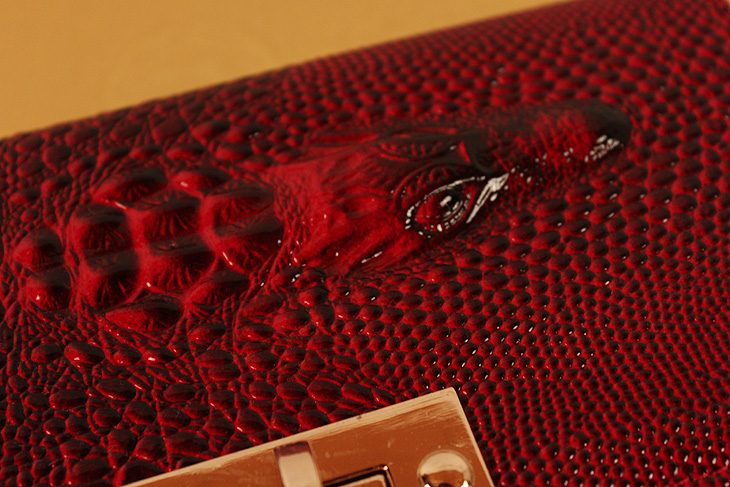 米哈斯鳄鱼纹女包钱包手抓包 链条包 晚宴包 单肩包 M-868B-第15张图