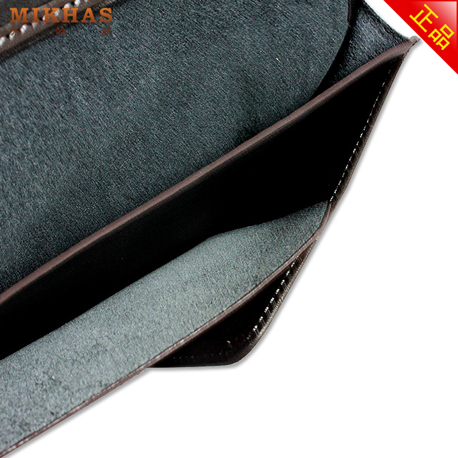 时尚正品牛皮卡位钱包卡套 长款钱夹 皮钱包韩版皮夹男包男式真皮 M-918A-第12张图