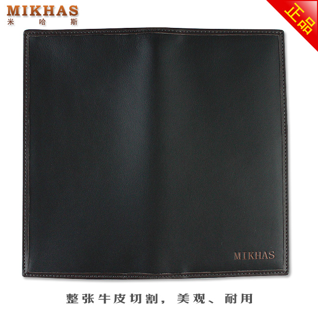 时尚正品牛皮卡位钱包卡套 长款钱夹 皮钱包韩版皮夹男包男式真皮 M-918A-第13张图