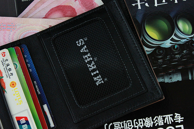 时尚正品皮夹牛皮真皮卡位钱包卡套 短款 皮具 韩版 男式男包包包 M-919B-第6张图