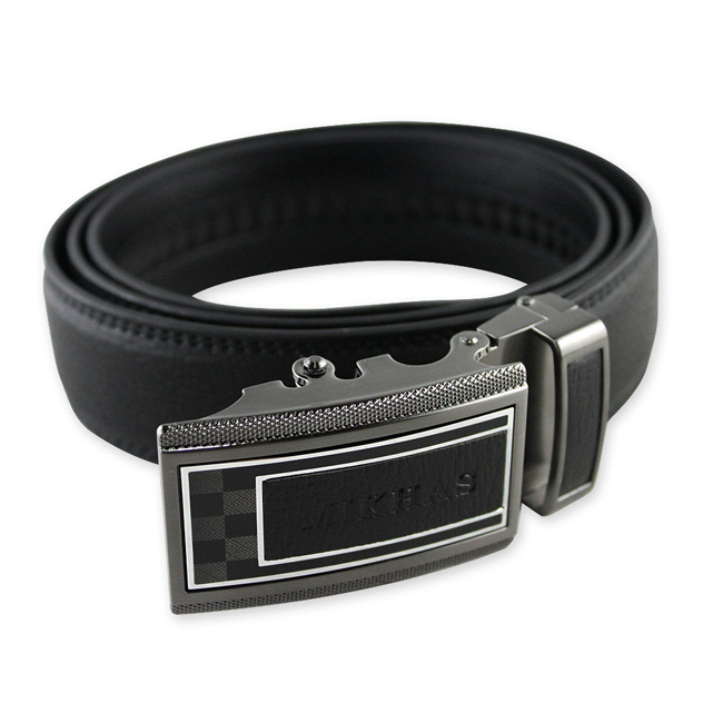 时尚自动扣皮带腰带单圈牛皮男士真皮 黑色 休闲 配件 品牌 正装 M-BELT-560-第1张图