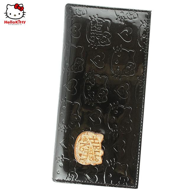 HelloKitty女士钱夹 长款黑色 HK059-YH