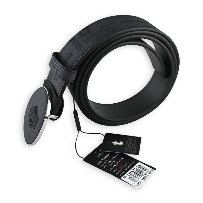 TISUDSI铁圣丹斯男士皮带 头层磨沙牛皮皮带 专柜正品 TDA31-1A