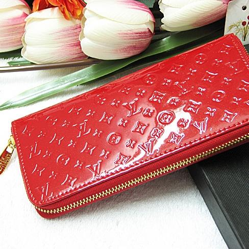 LV路易威登女士拉链钱包 红色 LV-813-A