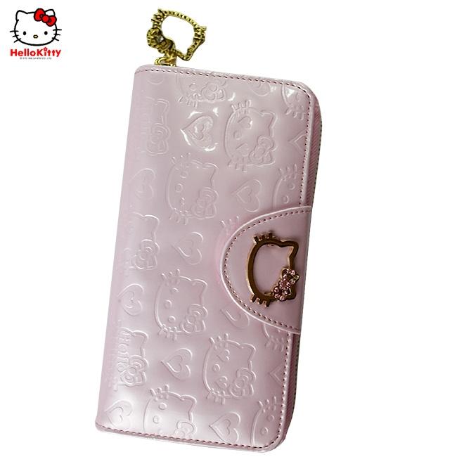 HelloKitty女士钱包 长款粉色  HK048-YF