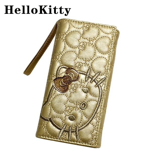 HelloKitty女士钱包 长款绣金 HK011-XTJ