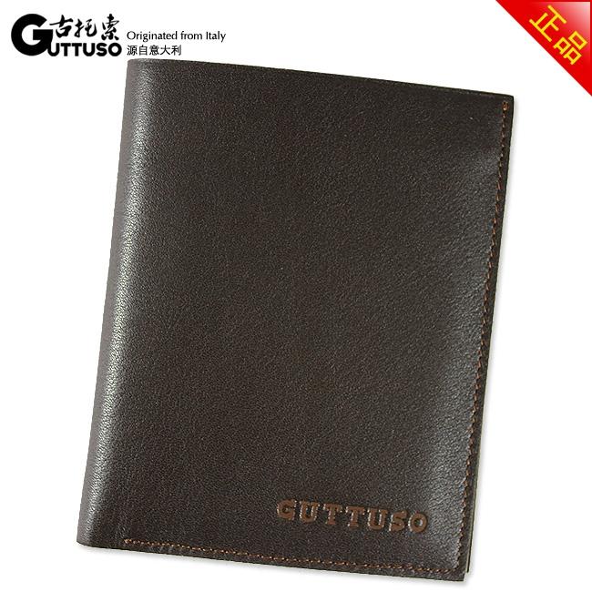 古托索时尚正品牛皮钱包卡套 短款 皮具超薄钱包真皮夹钱包男皮夹 G-8140B