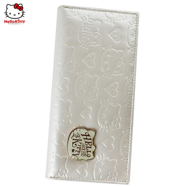 HelloKitty女士钱夹 长款白色 HK059-YB