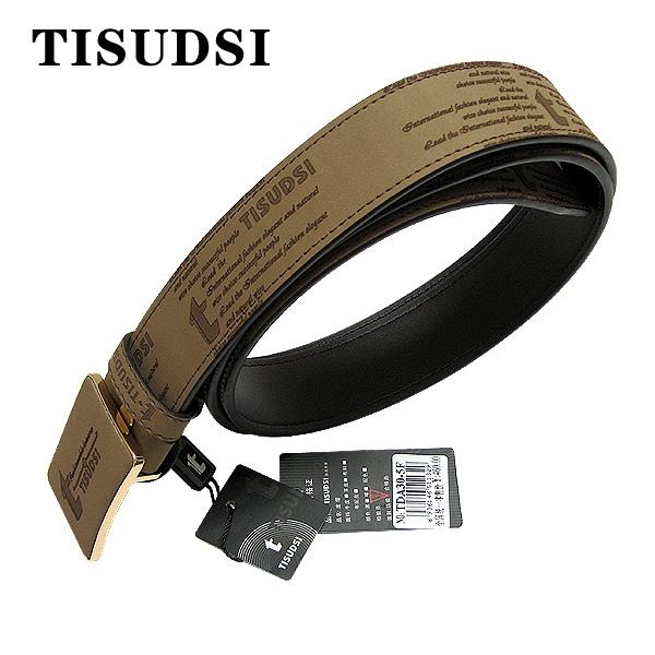 TISUDSI铁圣丹斯 摩沙牛皮休闲皮带 专柜正品 TDA30-5F