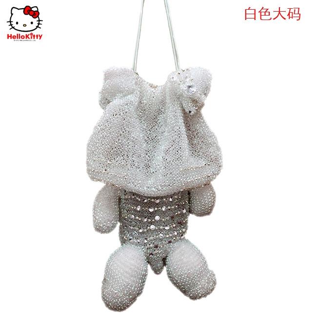 HelloKitty限量版明星款 范冰冰、舒琪款女士肩包 白色大码 HK-B-B