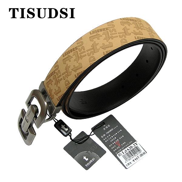 TISUDSI铁圣丹斯 摩沙牛皮休闲皮带 专柜正品 TDA20-2Y
