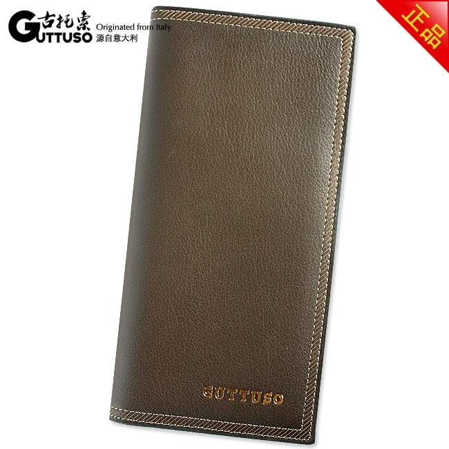 古托索时尚正品牛皮钱包卡套 长款钱包长 真皮 男式钱包 特价男包 G-8110A