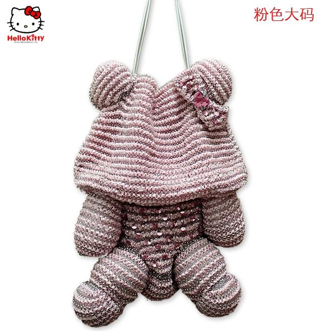 HelloKitty限量版明星款 范冰冰、舒琪款女士肩包 粉色大码 HK-B-F