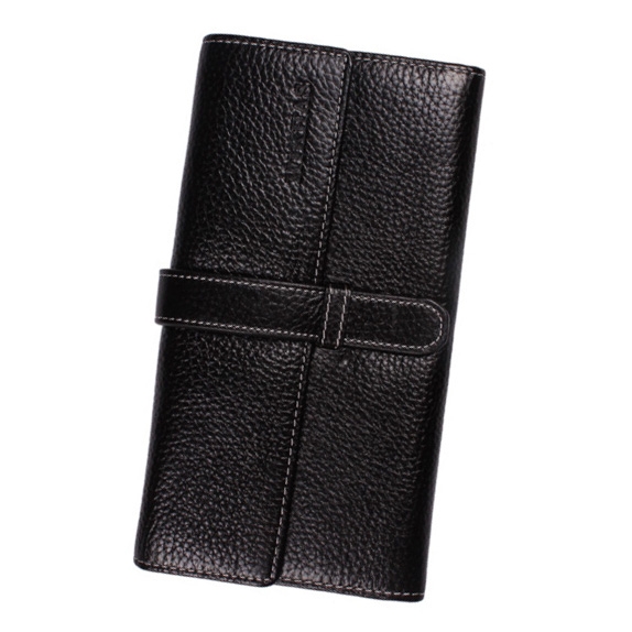 时尚 米哈斯新款牛皮卡位钱包卡套 皮具韩版长款女式包钱包女女包 M-2212A